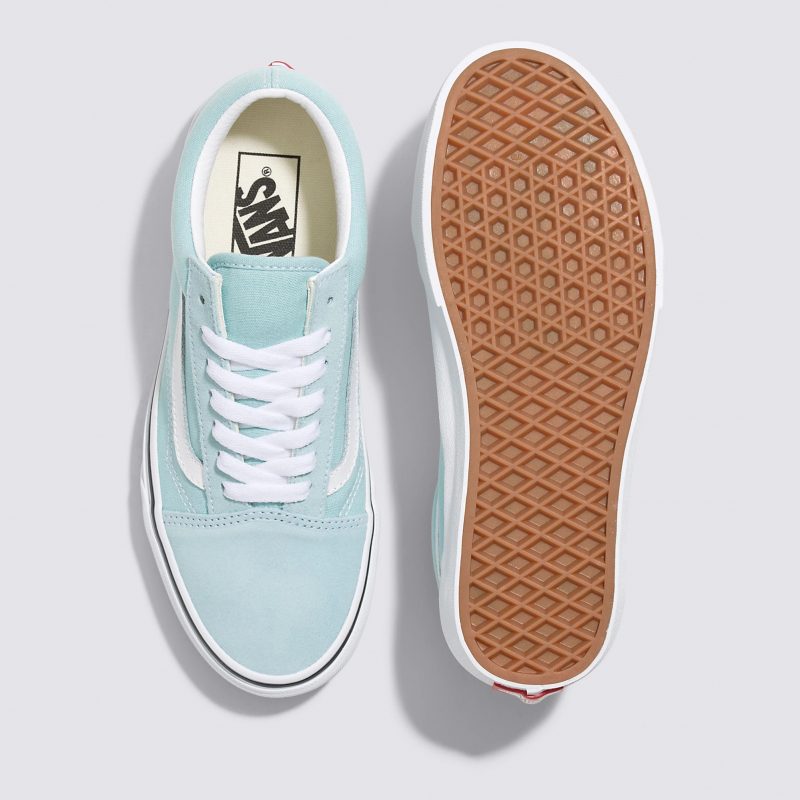 Vans รองเท้าผ้าใบ Old Skool Color Theory | Canal Blue ( VN0007NTH7O ) - Image 17