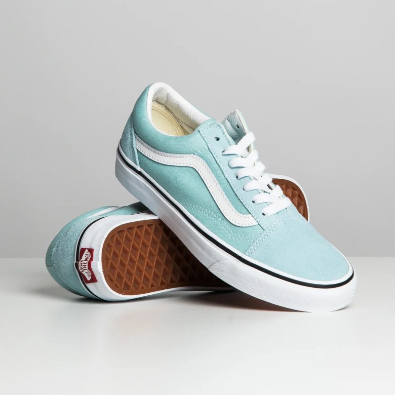 Vans รองเท้าผ้าใบ Old Skool Color Theory | Canal Blue ( VN0007NTH7O ) - Image 26