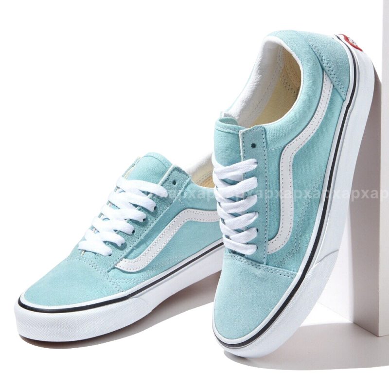 Vans รองเท้าผ้าใบ Old Skool Color Theory | Canal Blue ( VN0007NTH7O ) - Image 10