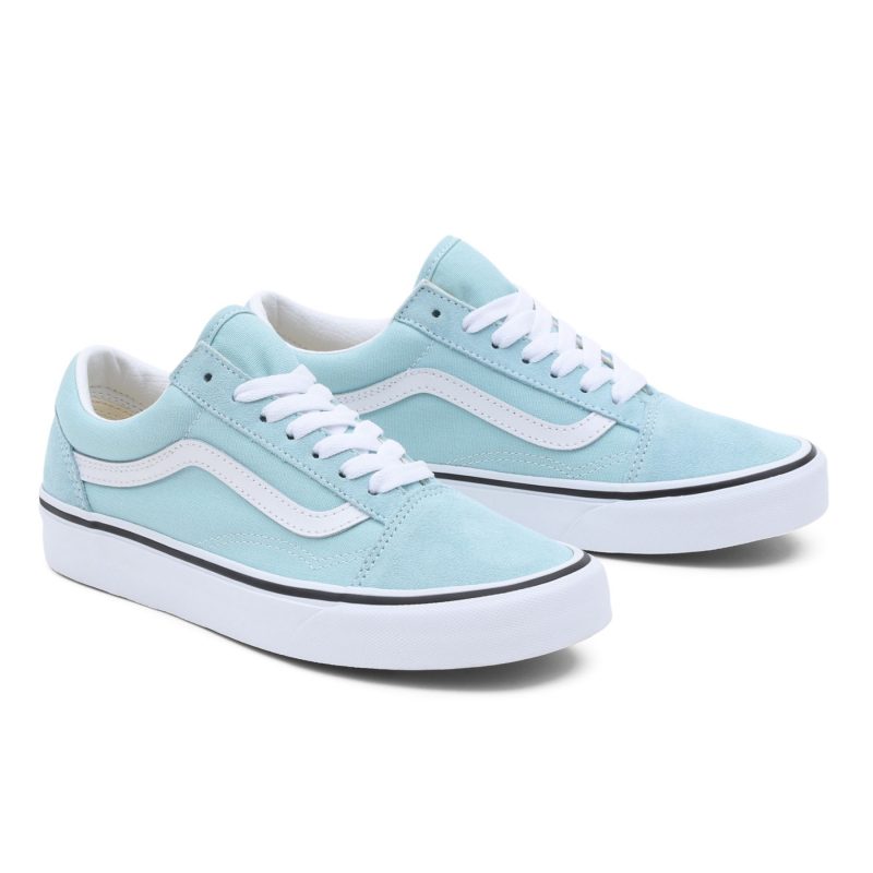 Vans รองเท้าผ้าใบ Old Skool Color Theory | Canal Blue ( VN0007NTH7O ) - Image 5