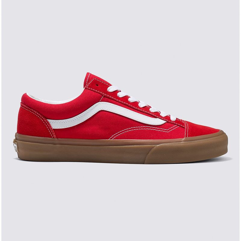 Vans รองเท้าผ้าใบ Style 36 Gum | Red ( VN0A54F6RED )