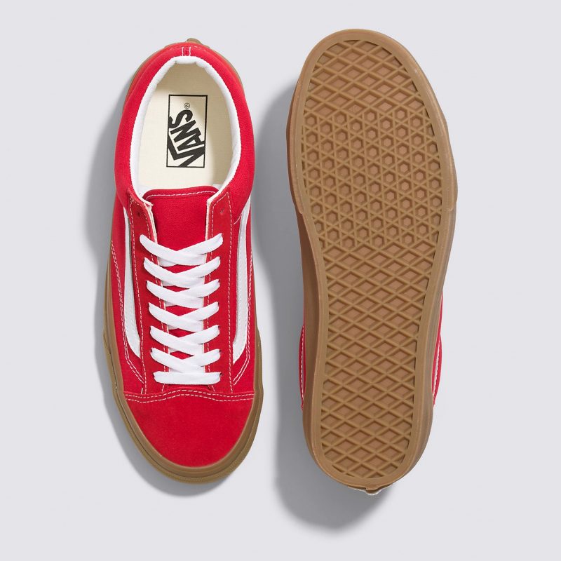 Vans รองเท้าผ้าใบ Style 36 Gum | Red ( VN0A54F6RED ) - Image 3