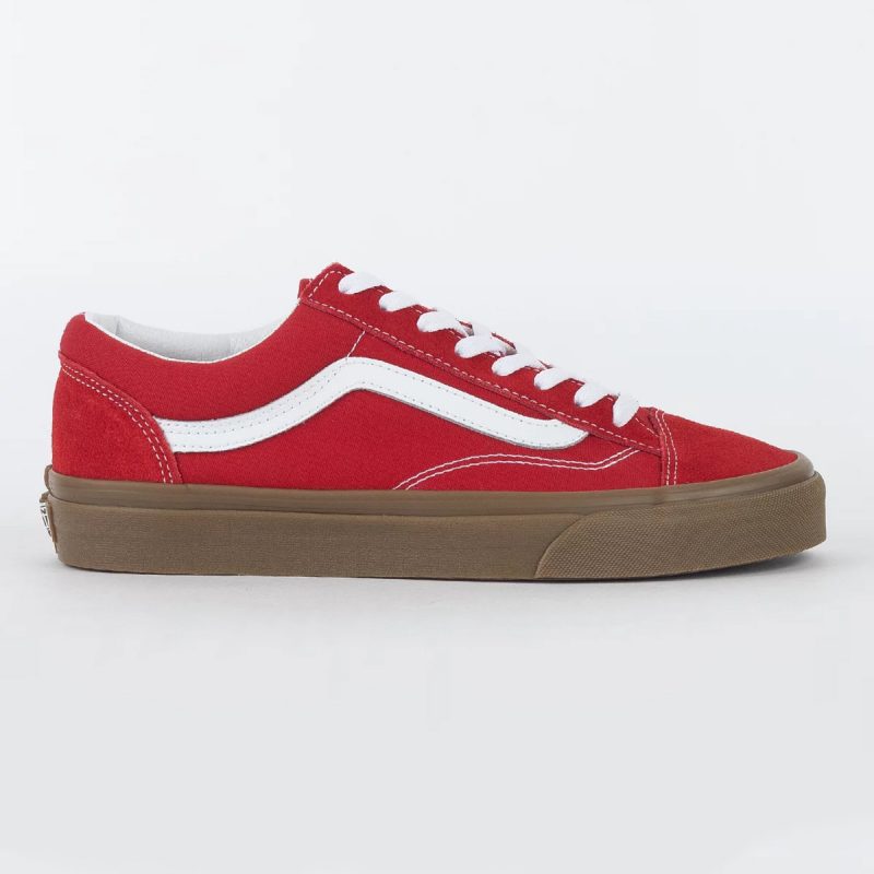 Vans รองเท้าผ้าใบ Style 36 Gum | Red ( VN0A54F6RED ) - Image 34