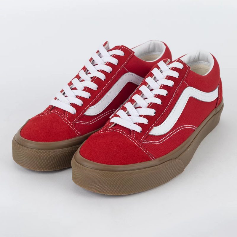 Vans รองเท้าผ้าใบ Style 36 Gum | Red ( VN0A54F6RED ) - Image 36