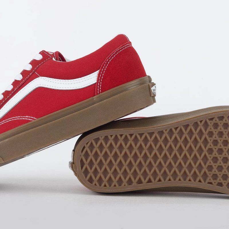 Vans รองเท้าผ้าใบ Style 36 Gum | Red ( VN0A54F6RED ) - Image 38