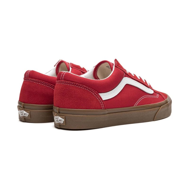 Vans รองเท้าผ้าใบ Style 36 Gum | Red ( VN0A54F6RED ) - Image 43