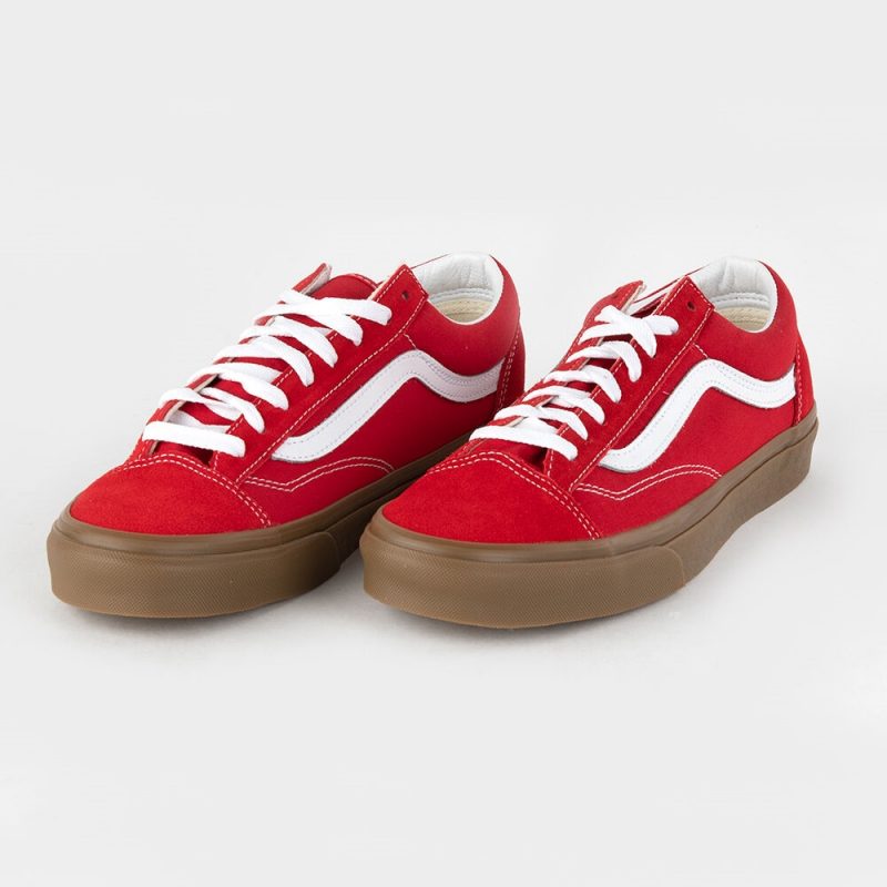 Vans รองเท้าผ้าใบ Style 36 Gum | Red ( VN0A54F6RED ) - Image 5