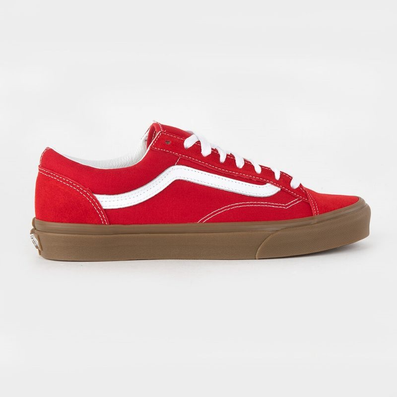 Vans รองเท้าผ้าใบ Style 36 Gum | Red ( VN0A54F6RED ) - Image 6