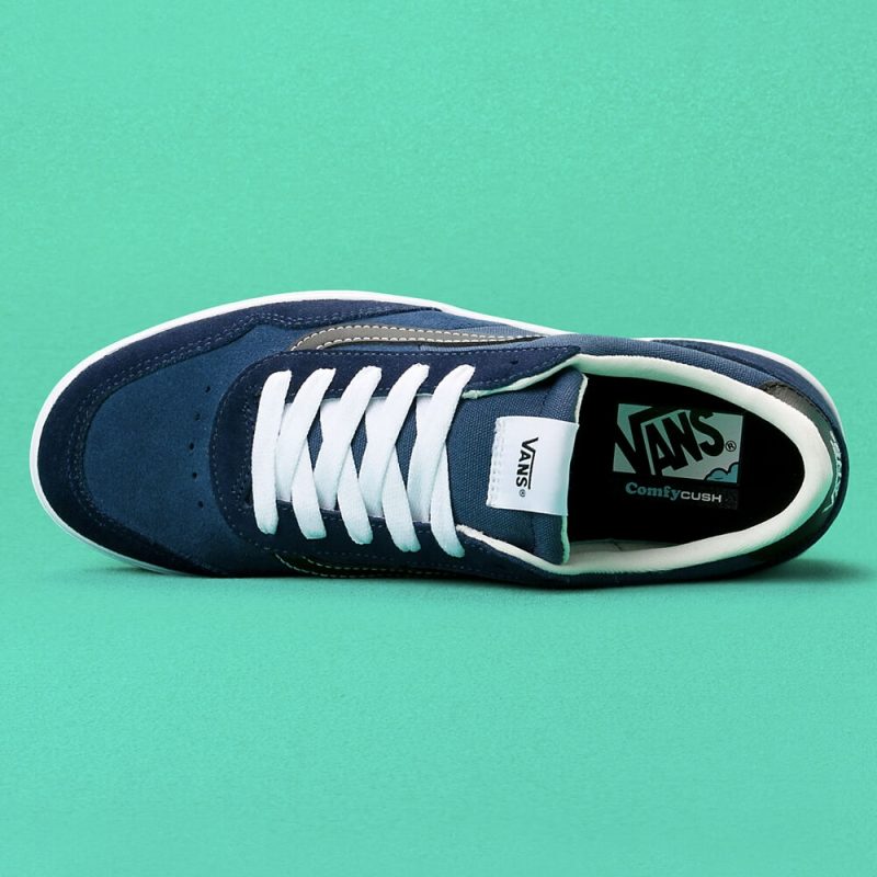 Vans รองเท้าผ้าใบ Cruze Too ComfyCush | Toned Dress Blues/Black ( VN0A5KR5LKV ) - Image 19