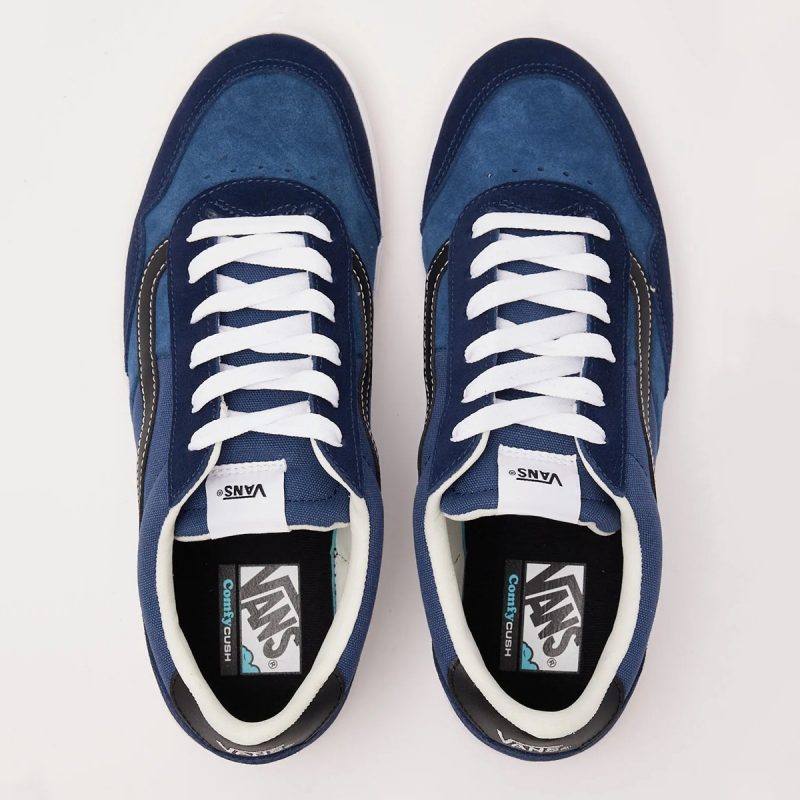 Vans รองเท้าผ้าใบ Cruze Too ComfyCush | Toned Dress Blues/Black ( VN0A5KR5LKV ) - Image 24