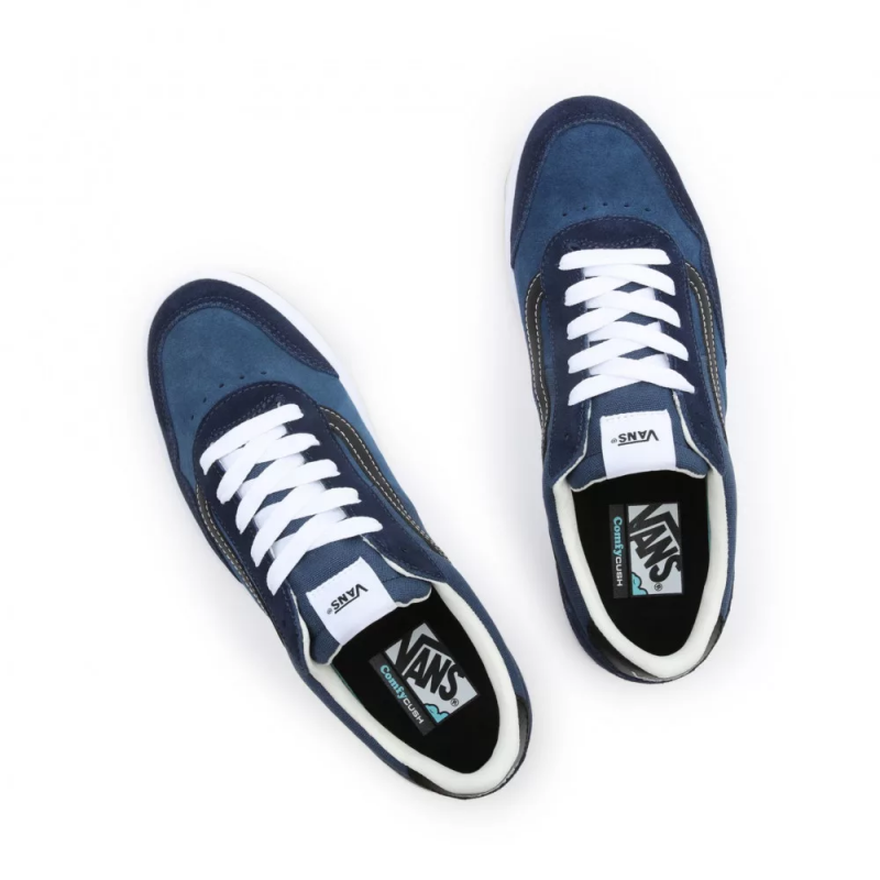 Vans รองเท้าผ้าใบ Cruze Too ComfyCush | Toned Dress Blues/Black ( VN0A5KR5LKV ) - Image 6