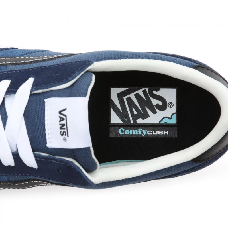Vans รองเท้าผ้าใบ Cruze Too ComfyCush | Toned Dress Blues/Black ( VN0A5KR5LKV ) - Image 8
