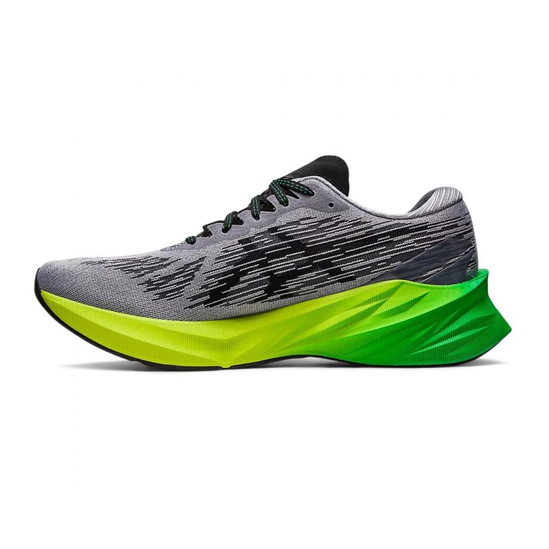 Asics รองเท้าวิ่งผู้ชาย Novablast 3 | Sheet Rock/Black ( 1011B458-021 ) - Image 4