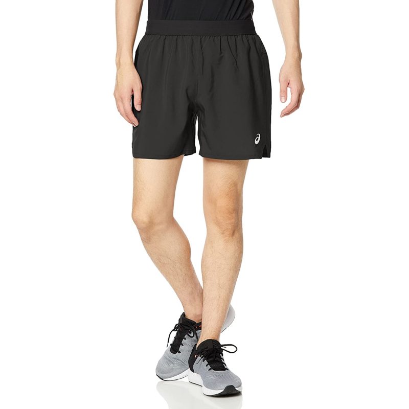 Asics กางเกงวิ่งผู้ชาย Road 5in Short | Performance Black ( 2011C614-001 ) - Image 14