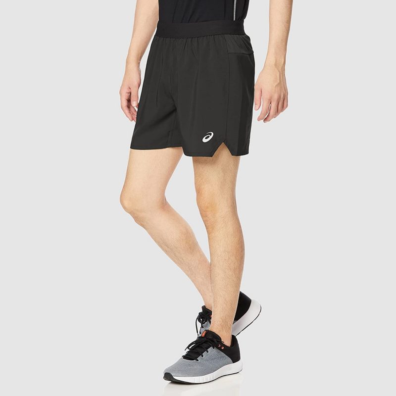 Asics กางเกงวิ่งผู้ชาย Road 5in Short | Performance Black ( 2011C614-001 ) - Image 16
