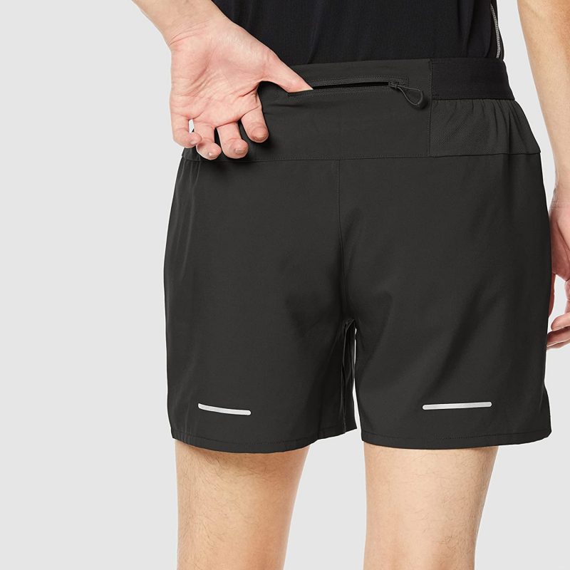 Asics กางเกงวิ่งผู้ชาย Road 5in Short | Performance Black ( 2011C614-001 ) - Image 17