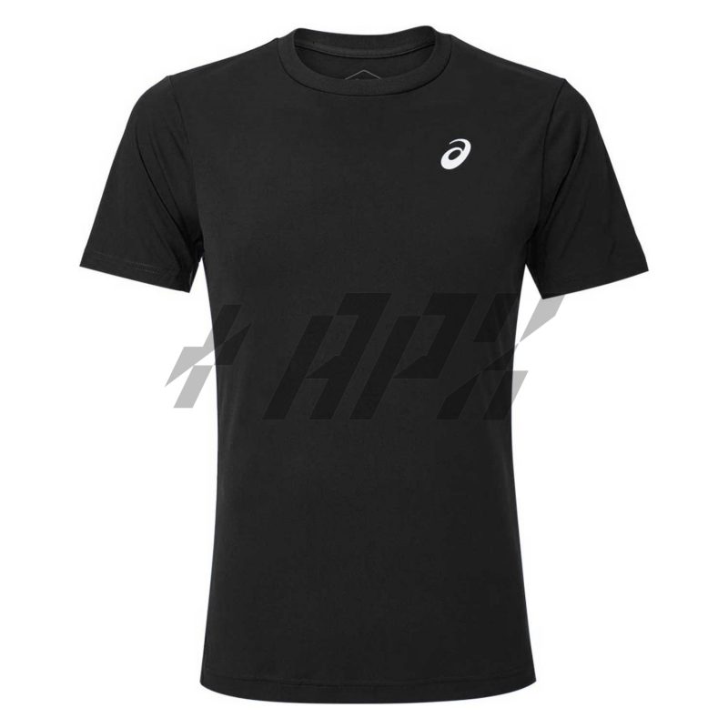 Asics เสื้อเทนนิสผู้ชาย Team SS Tee | Performance Black ( 2031E330-001 )