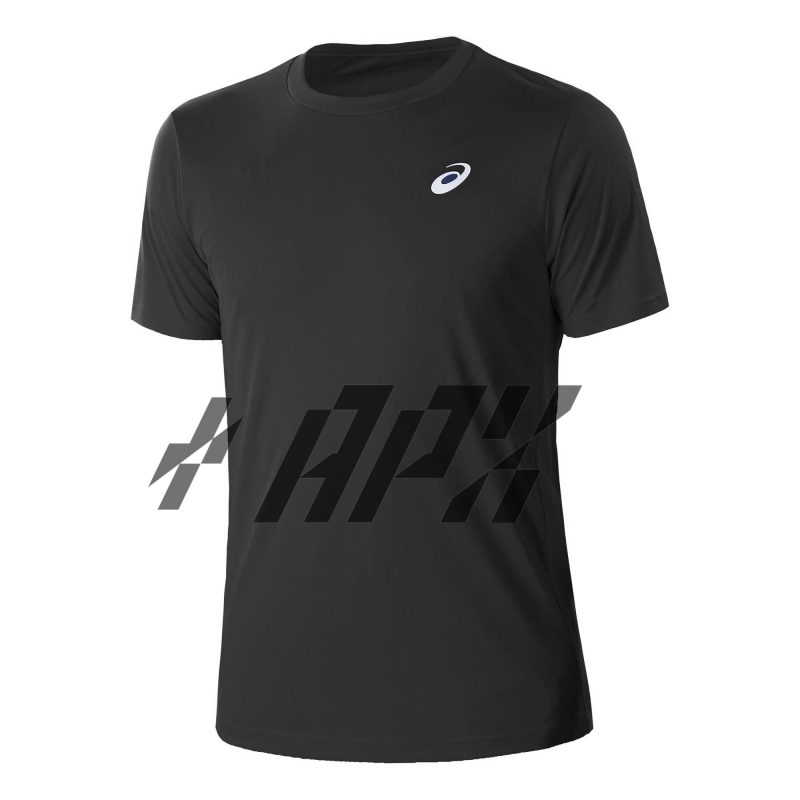 Asics เสื้อเทนนิสผู้ชาย Team SS Tee | Performance Black ( 2031E330-001 ) - Image 6