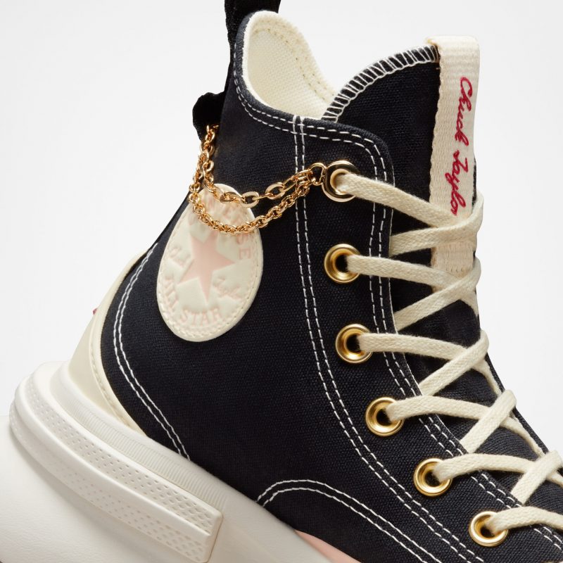 Converse รองเท้าผ้าใบผู้หญิง Run Star Legacy Valentines Day Hi | Black/Egret/Back Alley Brick ( A05137CS3BKXX ) - Image 7