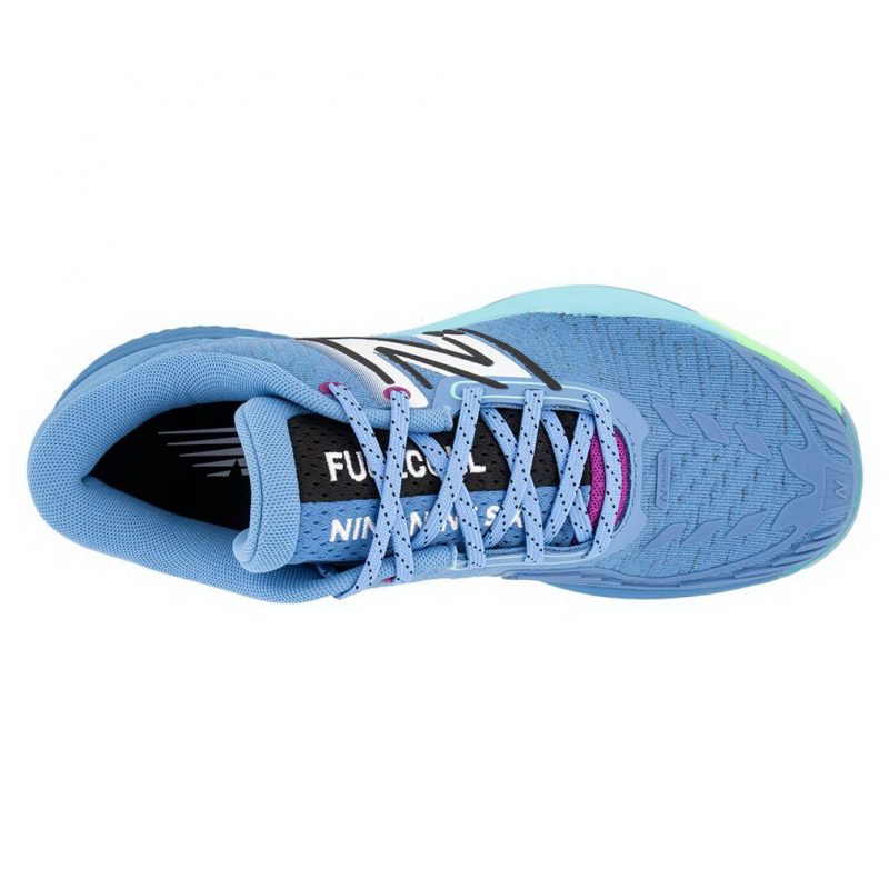 New Balance รองเท้าเทนนิสผู้ชาย FuelCell 996v5 (2E) Wide | Blue/Black ( MCH996F5 ) - Image 7