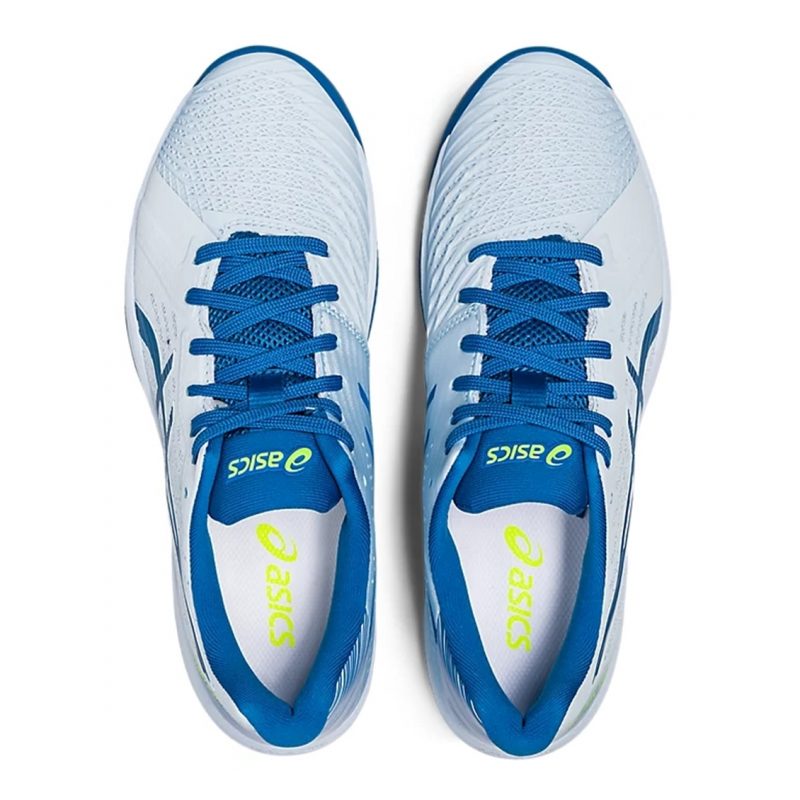 Asics รองเท้าเทนนิสผู้หญิง Solution Swift FF | Sky/Reborn Blue ( 1042A197-401 ) - Image 6