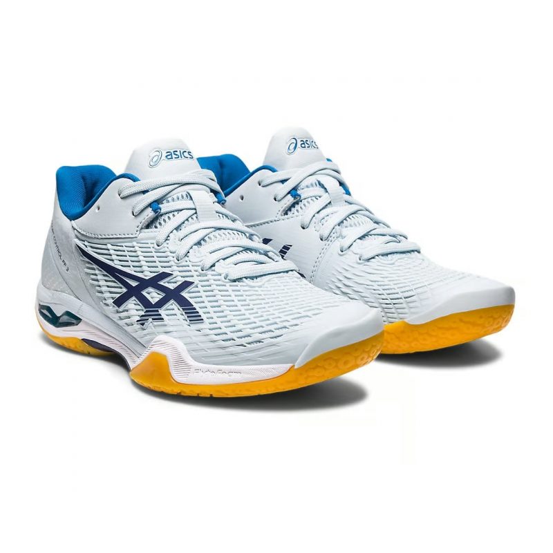 Asics รองเท้าแบดมินตันผู้หญิง Court Control FF 3 | Sky/Indigo Blue ( 1072A089-400 ) - Image 2