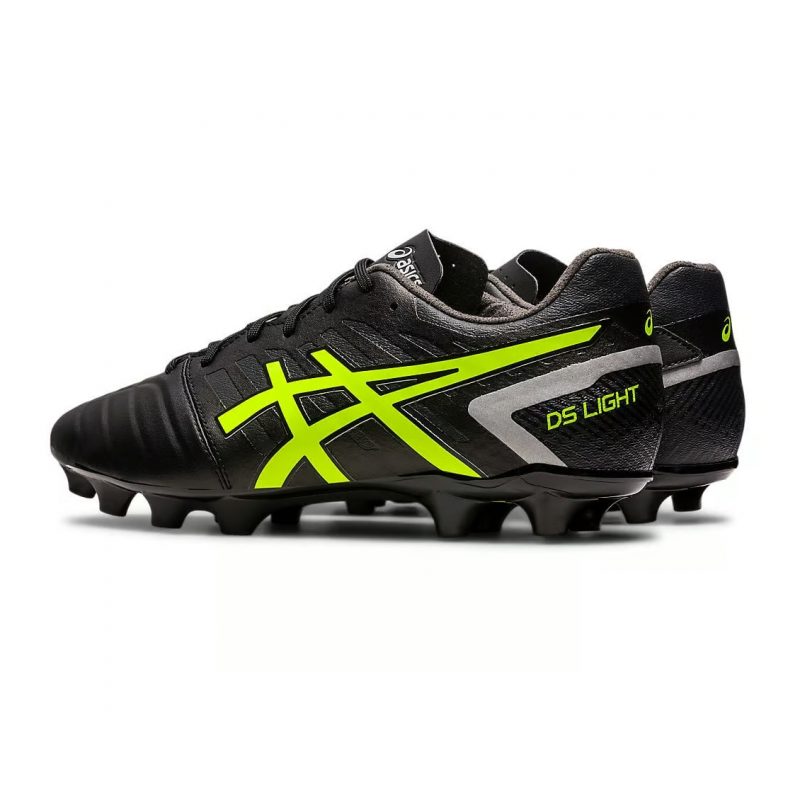 Asics รองเท้าฟุตบอล / สตั๊ด Ds Light Club+ (2E) Wide FG | Black/Safety Yellow ( 1103A073-002 ) - Image 3