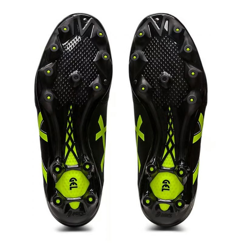 Asics รองเท้าฟุตบอล / สตั๊ด Ds Light Club+ (2E) Wide FG | Black/Safety Yellow ( 1103A073-002 ) - Image 7