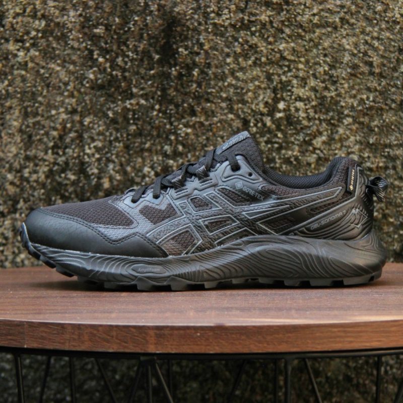 Asics รองเท้าวิ่งเทรลผู้ชาย Gel-Sonoma 7 GTX Trail Running | Black/Carrier Grey ( 1011B593-002 ) - Image 15