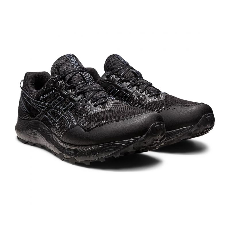 Asics รองเท้าวิ่งเทรลผู้ชาย Gel-Sonoma 7 GTX Trail Running | Black/Carrier Grey ( 1011B593-002 ) - Image 2