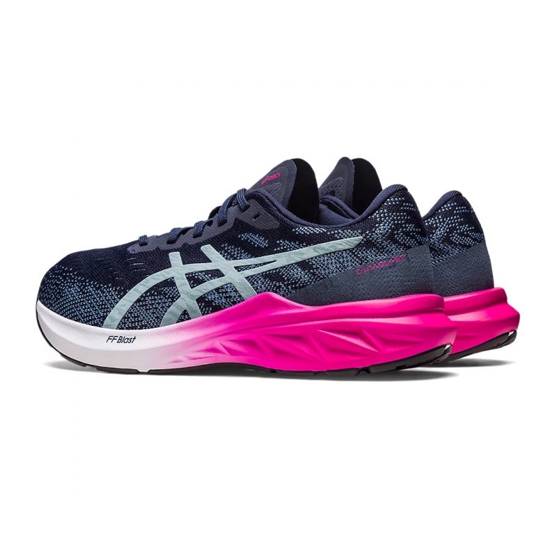 Asics รองเท้าวิ่งผู้หญิง Dynablast 3 | Midnight/Light Steel ( 1012B289-402 ) - Image 3