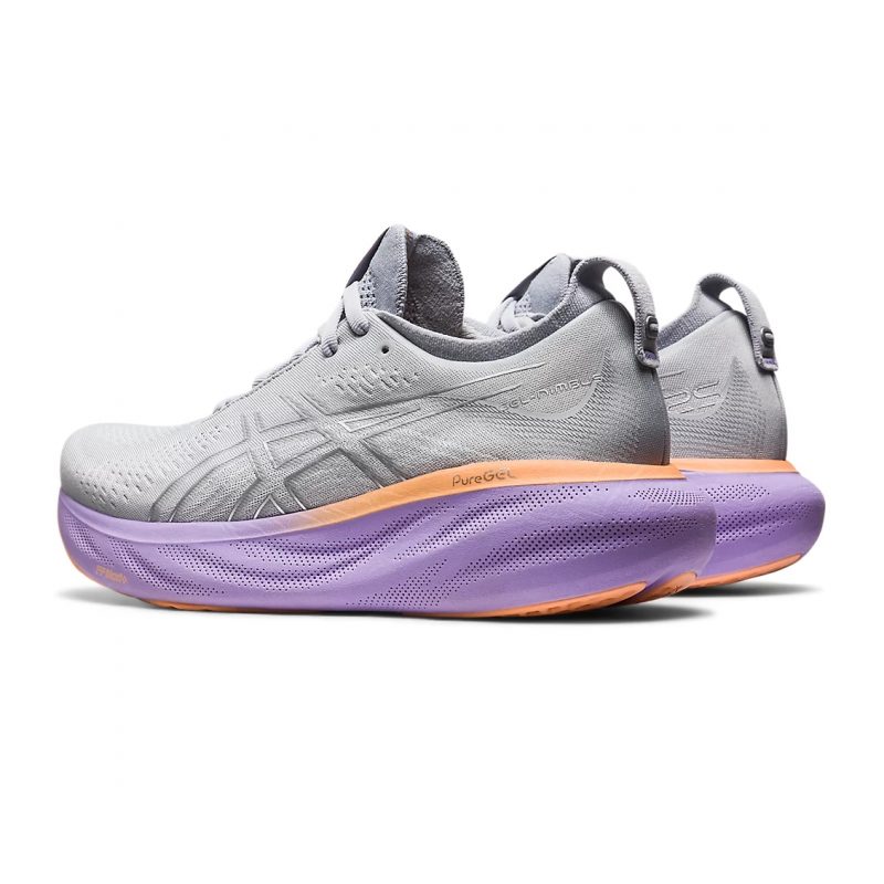 Asics รองเท้าวิ่งผู้หญิง Gel-Nimbus 25 | Piedmont Grey/Pure Silver ( 1012B356-021 ) - Image 3