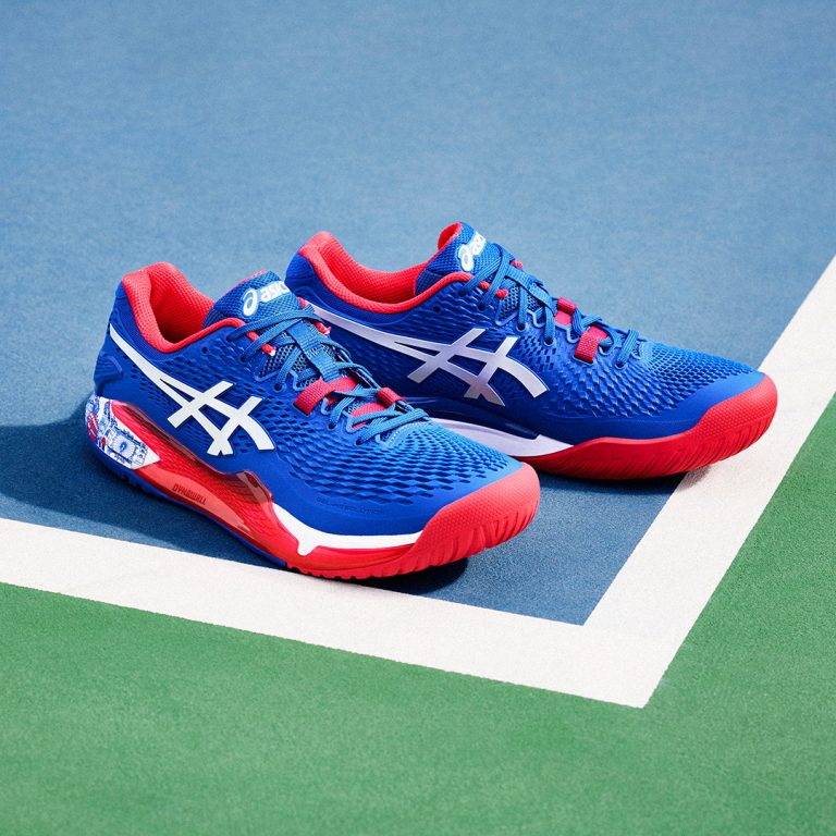 Asics รองเท้าเทนนิสผู้ชาย Gel-Resolution 9 Limited Edition | Asics Blue ...