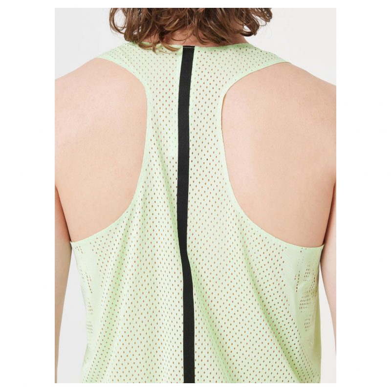 Asics เสื้อวิ่งผู้ชาย Men's Actibreeze Jacquard Singlet | Whisper Green ( 2091A614-303 ) - Image 18