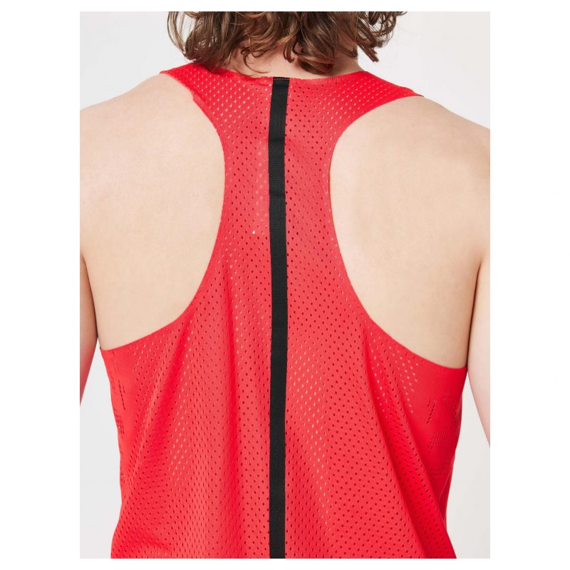 Asics เสื้อวิ่งผู้ชาย Men's Actibreeze Jacquard Singlet | Electric Red ( 2091A614-602 ) - Image 17