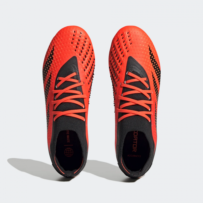 Adidas รองเท้าฟุตบอล / สตั๊ด Predator Accuracy.2 FG | Team Solar Orange/Core Black/Core Black ( GW4587 ) - Image 5