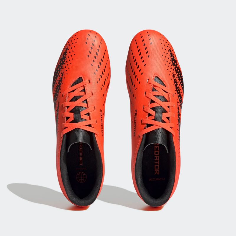 Adidas รองเท้าฟุตบอล / สตั๊ด Predator Accuracy.4 FxG | Team Solar Orange/Core Black/Core Black ( GW4603 ) - Image 5