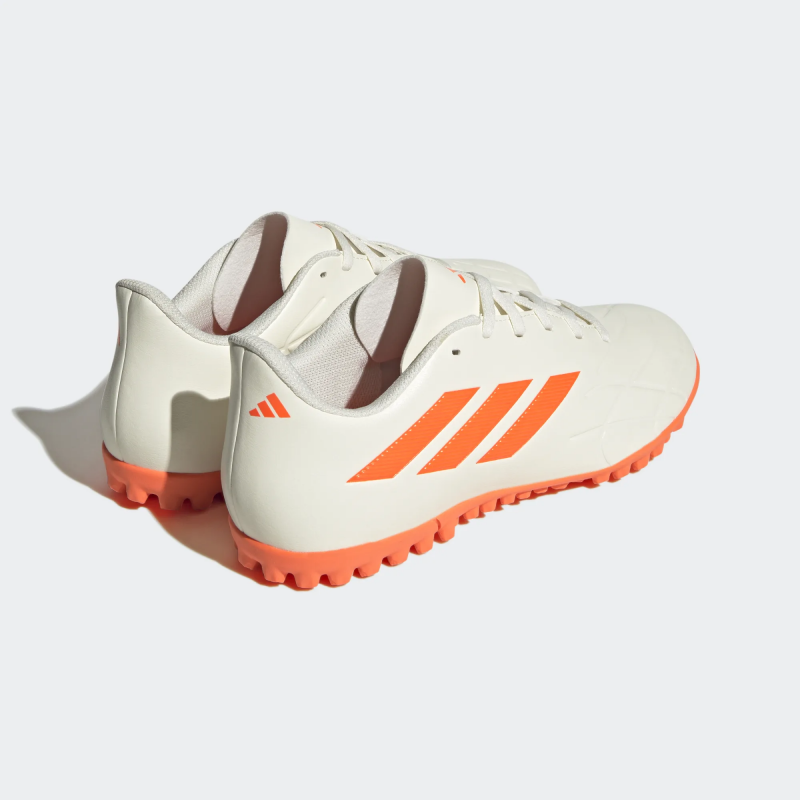 Adidas รองเท้าฟุตบอล / ร้อยปุ่ม Copa Pure.4 TF | Off White/Solar Orange/Off White ( GY9048 ) - Image 3