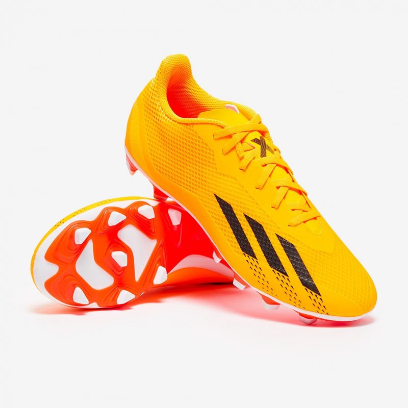 Adidas รองเท้าฟุตบอล / สตั๊ด X Speedportal.4 FxG | Solar Gold/Core Black/Team Solar Orange ( GZ2460 ) - Image 9