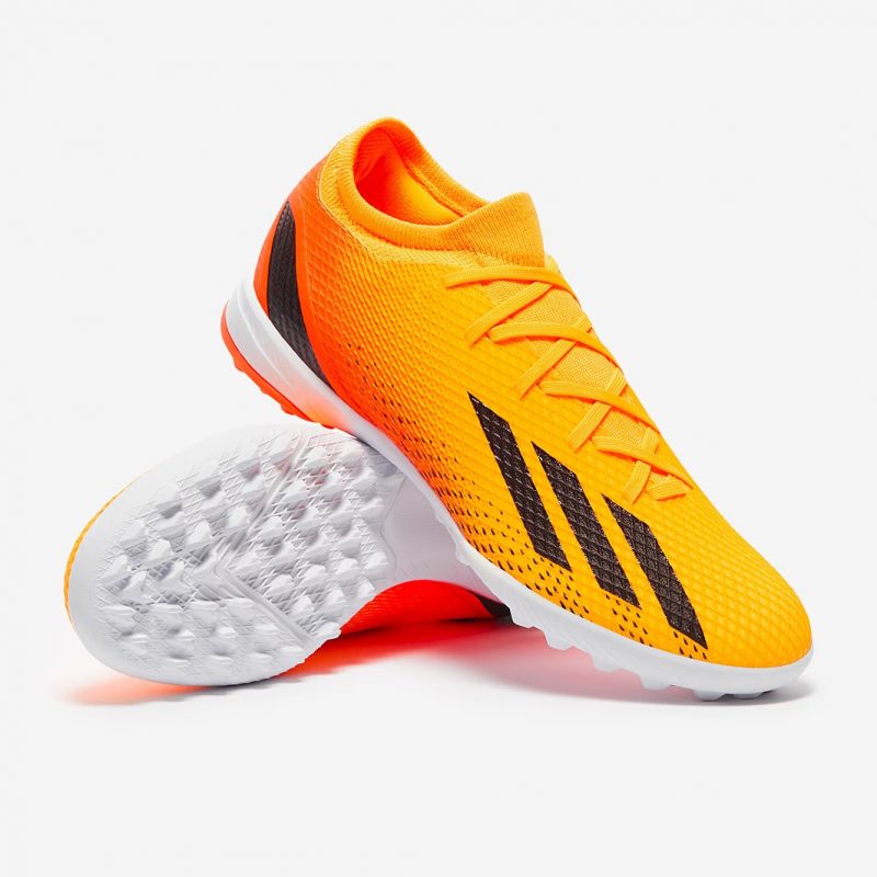 Adidas รองเท้าฟุตบอล / ร้อยปุ่ม X Speedportal.3 TF | Solar Gold/Core Black/Team Solar Orange ( GZ2471 ) - Image 9