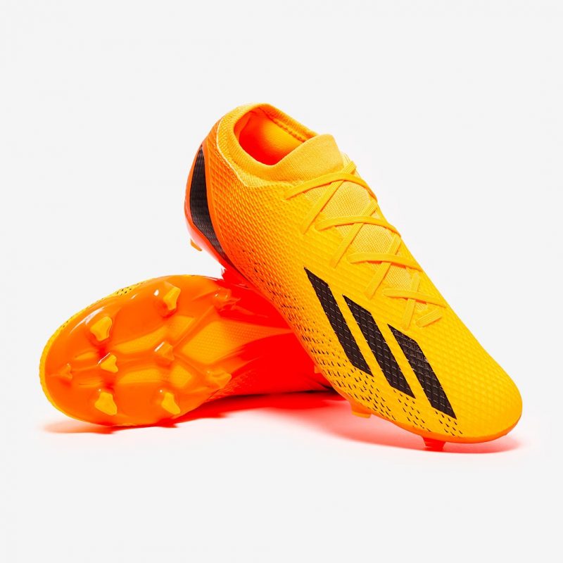 Adidas รองเท้าฟุตบอล / สตั๊ด X Speedportal.3 FG | Solar Gold/Core Black/Team Solar Orange ( GZ5077 ) - Image 9
