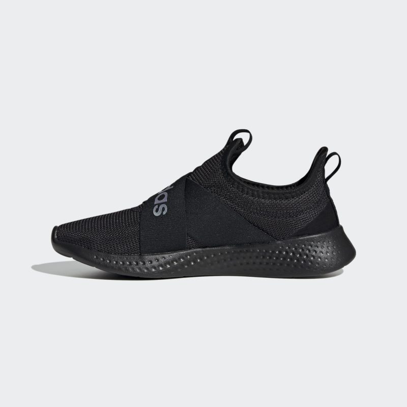 Adidas รองเท้าผ้าใบผู้หญิง Puremotion Adapt | Core Black/Core Black/Iridescent ( H02006 ) - Image 4