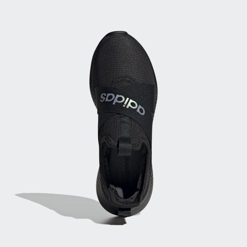 Adidas รองเท้าผ้าใบผู้หญิง Puremotion Adapt | Core Black/Core Black/Iridescent ( H02006 ) - Image 5