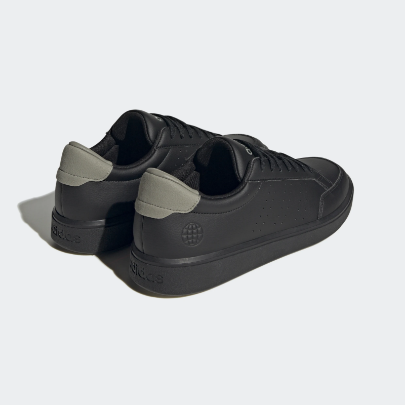 Adidas รองเท้าผ้าใบผู้ชาย Nova Court | Core Black/Silver Pebble/Metal Grey ( H06235 ) - Image 3