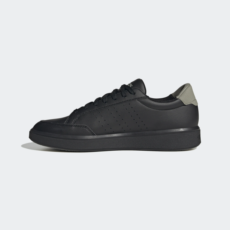 Adidas รองเท้าผ้าใบผู้ชาย Nova Court | Core Black/Silver Pebble/Metal Grey ( H06235 ) - Image 4