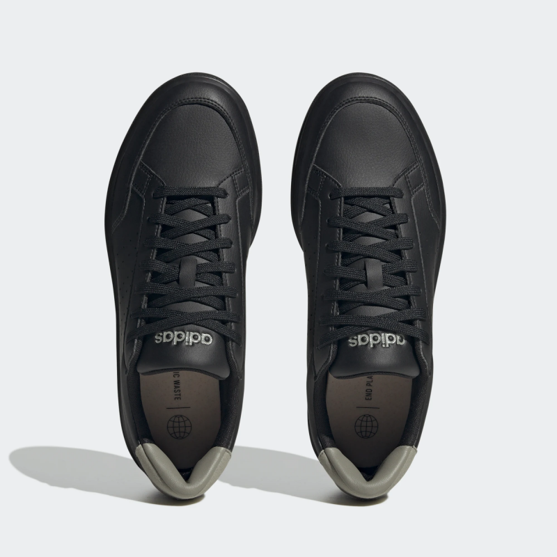 Adidas รองเท้าผ้าใบผู้ชาย Nova Court | Core Black/Silver Pebble/Metal Grey ( H06235 ) - Image 5