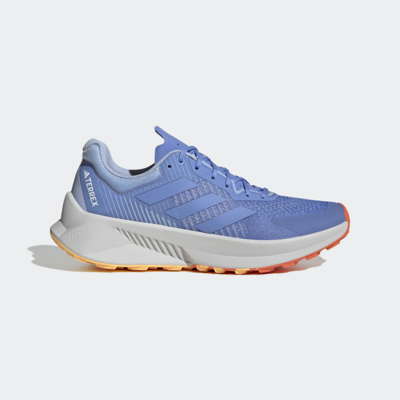 Adidas รองเท้าวิ่งเทรลผู้ชาย TERREX Soulstride Flow Trail Running | Blue Fusion/Blue Fusion/Impact Orange ( HP5565 )