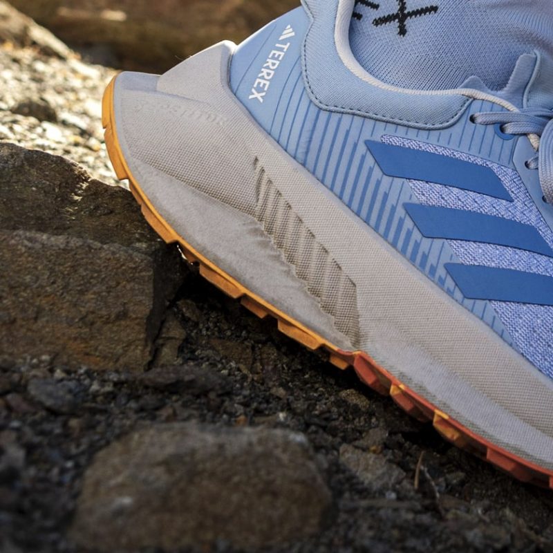 Adidas รองเท้าวิ่งเทรลผู้ชาย TERREX Soulstride Flow Trail Running | Blue Fusion/Blue Fusion/Impact Orange ( HP5565 ) - Image 10