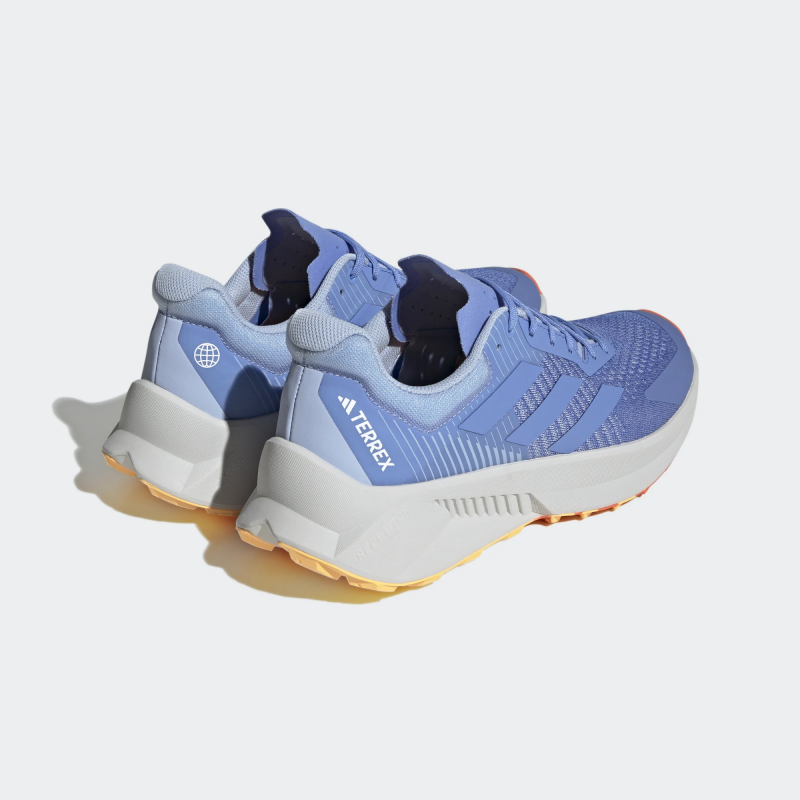 Adidas รองเท้าวิ่งเทรลผู้ชาย TERREX Soulstride Flow Trail Running | Blue Fusion/Blue Fusion/Impact Orange ( HP5565 ) - Image 3