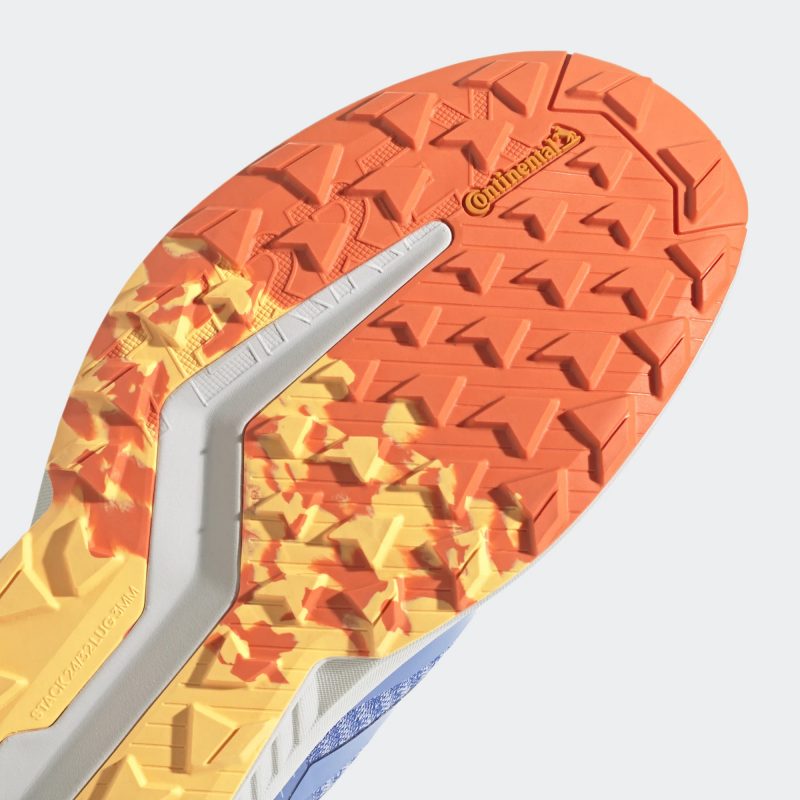 Adidas รองเท้าวิ่งเทรลผู้ชาย TERREX Soulstride Flow Trail Running | Blue Fusion/Blue Fusion/Impact Orange ( HP5565 ) - Image 7